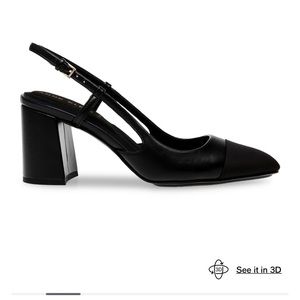 Anne Klein Women's Brooklyn Dress Pump iflex cap toe Chanel lookalike